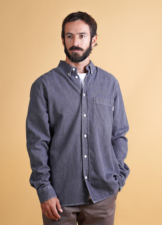ELSK-CHAMBRAY MEN´S BD SHIRT 22018