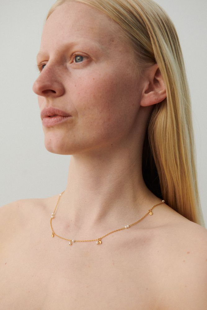 PERNILLE CORYDON-OCEAN PEARL NECKLACE S