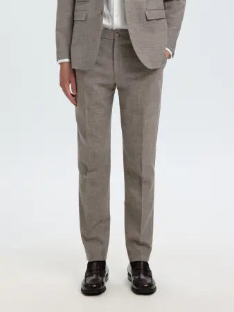 SELECTED-SLHSLIM-OASIS LINEN TRS 7871