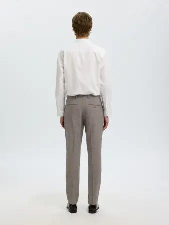 SELECTED-SLHSLIM-OASIS LINEN TRS 7871