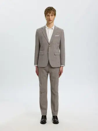 SELECTED-SLHSLIM-OASIS LINEN TRS 7871