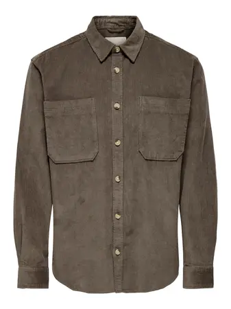 Only and sons-ONSALP WASHD CORD SHIRT