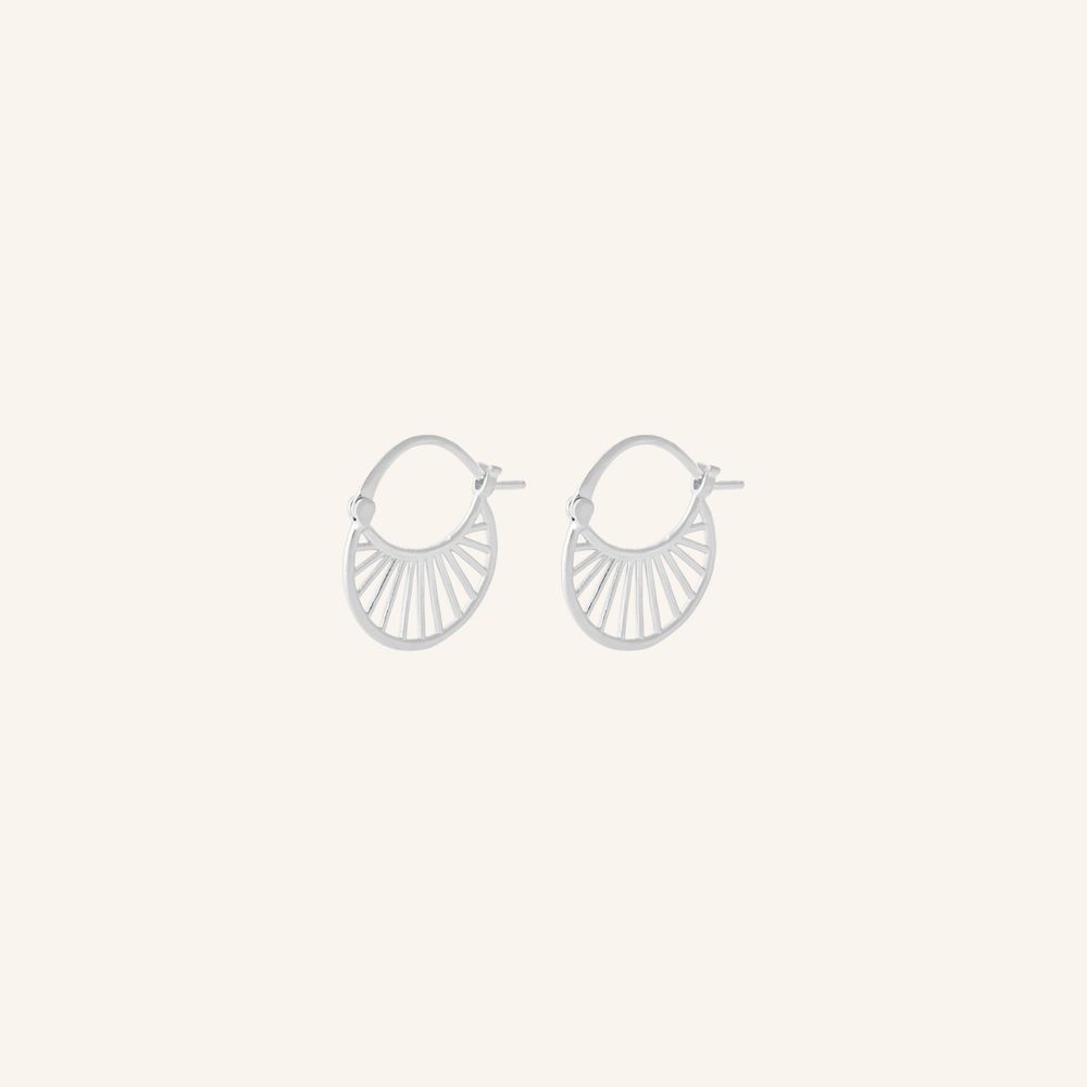 PERNILLE CORYDON-SMALL DAYLIGHT EARRING 16MM S