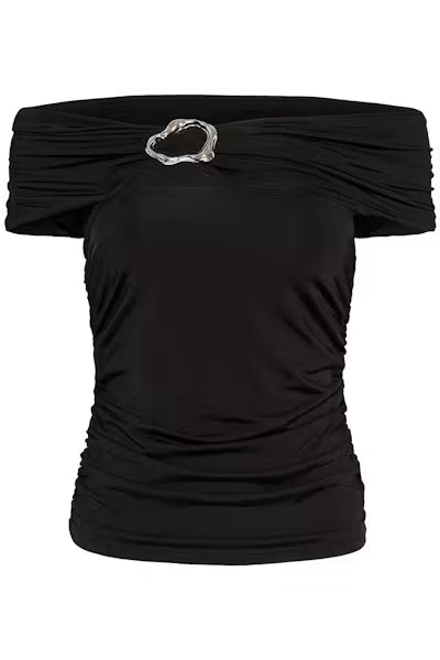 GESTUZ-GZLAILY OFF SHOULDER TOP