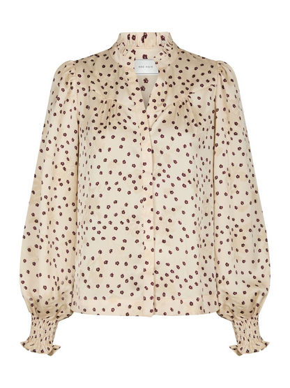 Neo_Noir-ASTRIDA FLOWER JACQUARD BLOUSE