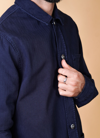 ELSK-HERRINGBONE OVERSHIRT 22022