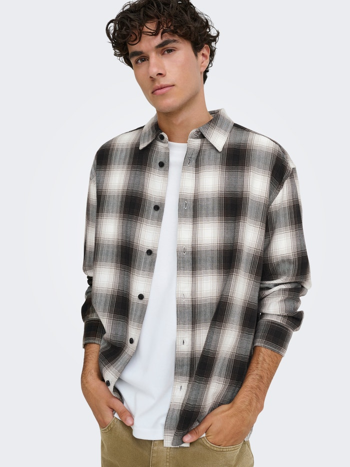 Only and sons-ONSKOSTA LS CHECK SHIRT